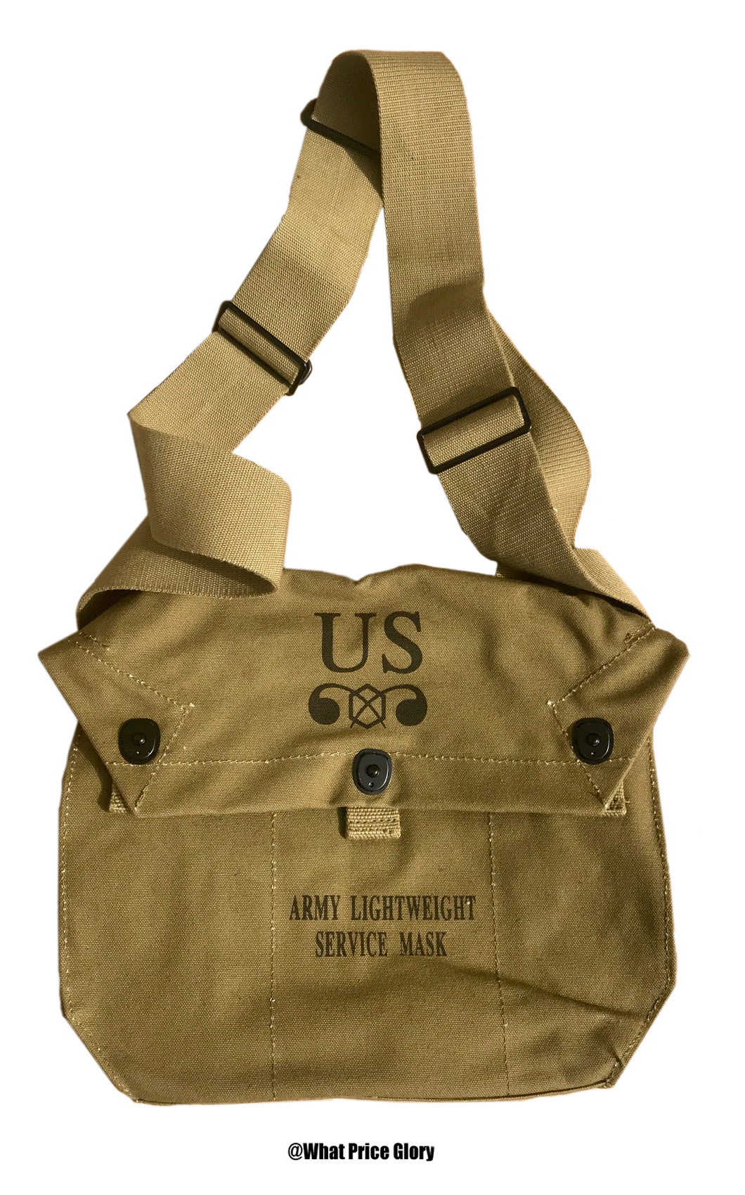 US Lightweight Gas Mask Bag for M6 Mask | What Price Glory